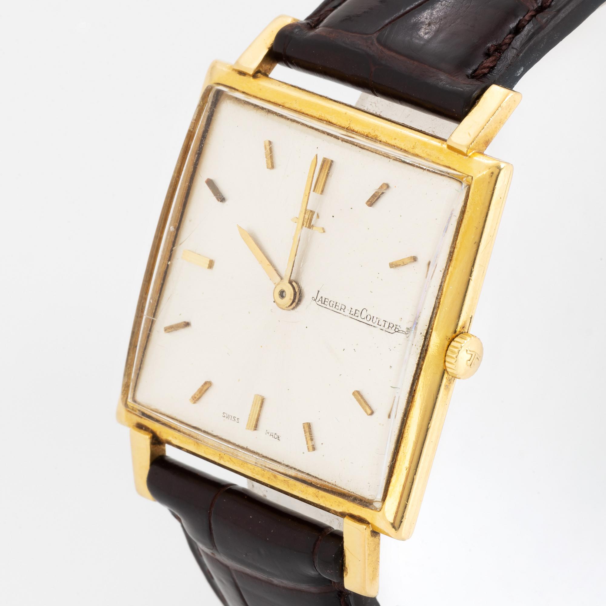 Jaeger-LeCoultre, wristwatch, 27 x 27 (36) mm.