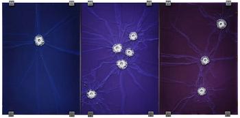 257. Ulf Rollof, "RGB Navy Blue, Lavender, Dark Purple".