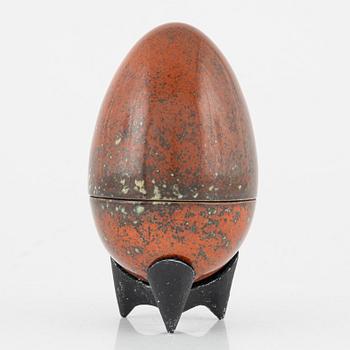 Hans Hedberg, skulptur, Ägg, Biot, Frankrike.