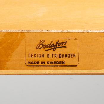 Bertil Fridhagen, four teak armchairs, Bodafors, Sweden, 1960's/70's.
