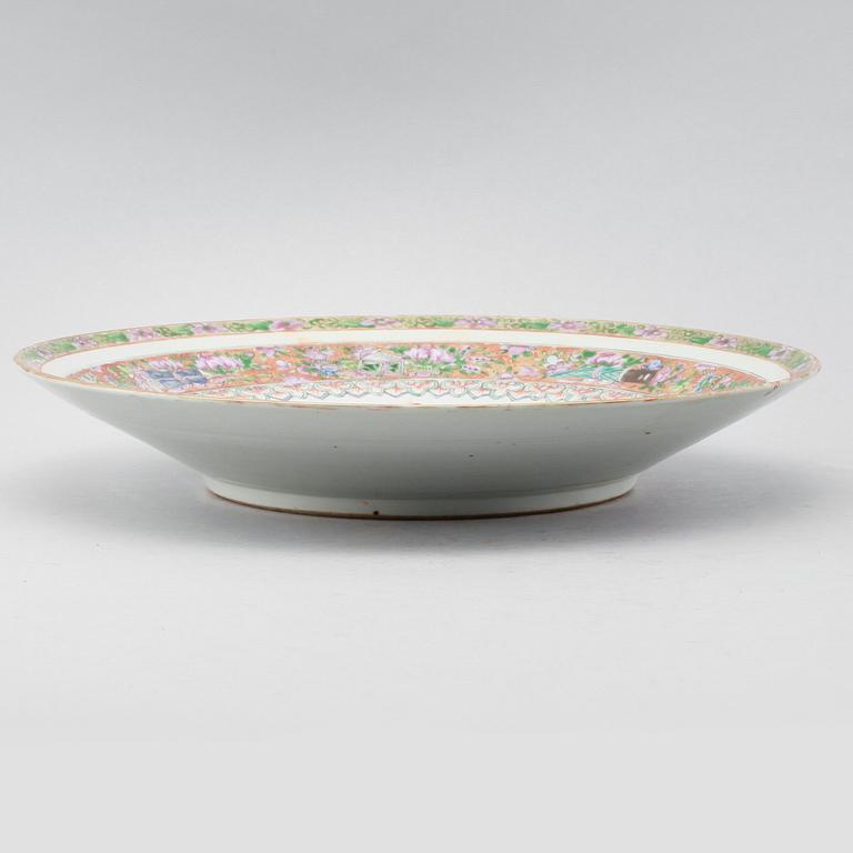 FAT, porslin, Kina, Kanton, 1800-tal.
