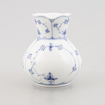 A 'Blue fluted plain' / 'Musselmalet' porcelain jug, Royal Copenhagen, model 161, 1920's/30's.