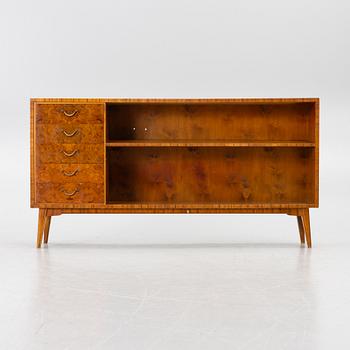 Bookcase, Swedish Modern, Lamhults Möbler, 1940s.