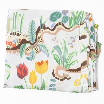 A collection of textiles, as well as a bag, Firm Svenskt Tenn.