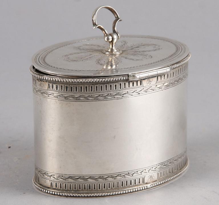 SOCKERSKRIN, silver, Charles Aldrige & Henry Green, London, England, 1782-83. 357 g.