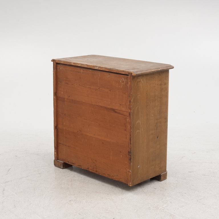 A childrens' commode, mid 19th century.