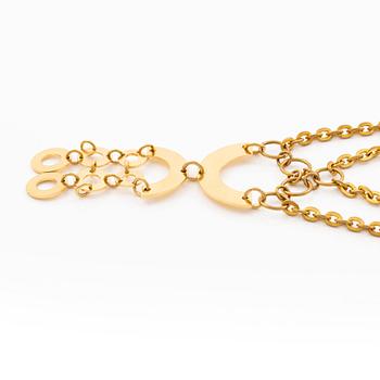 Siv Lagerström, brass necklace.