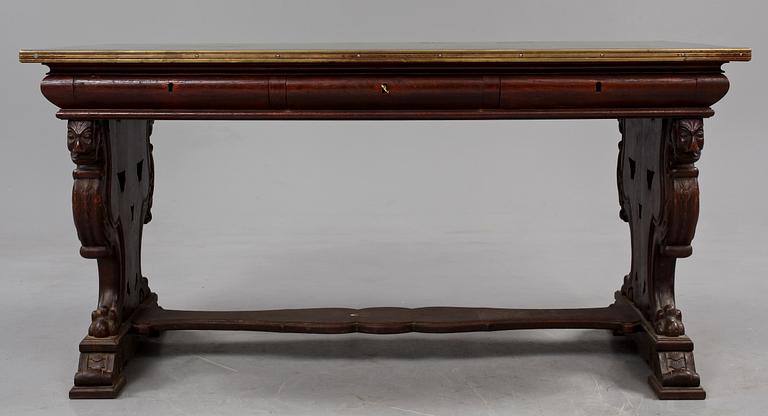 SKRIVBORD, barockstil, 1800/1900-tal.