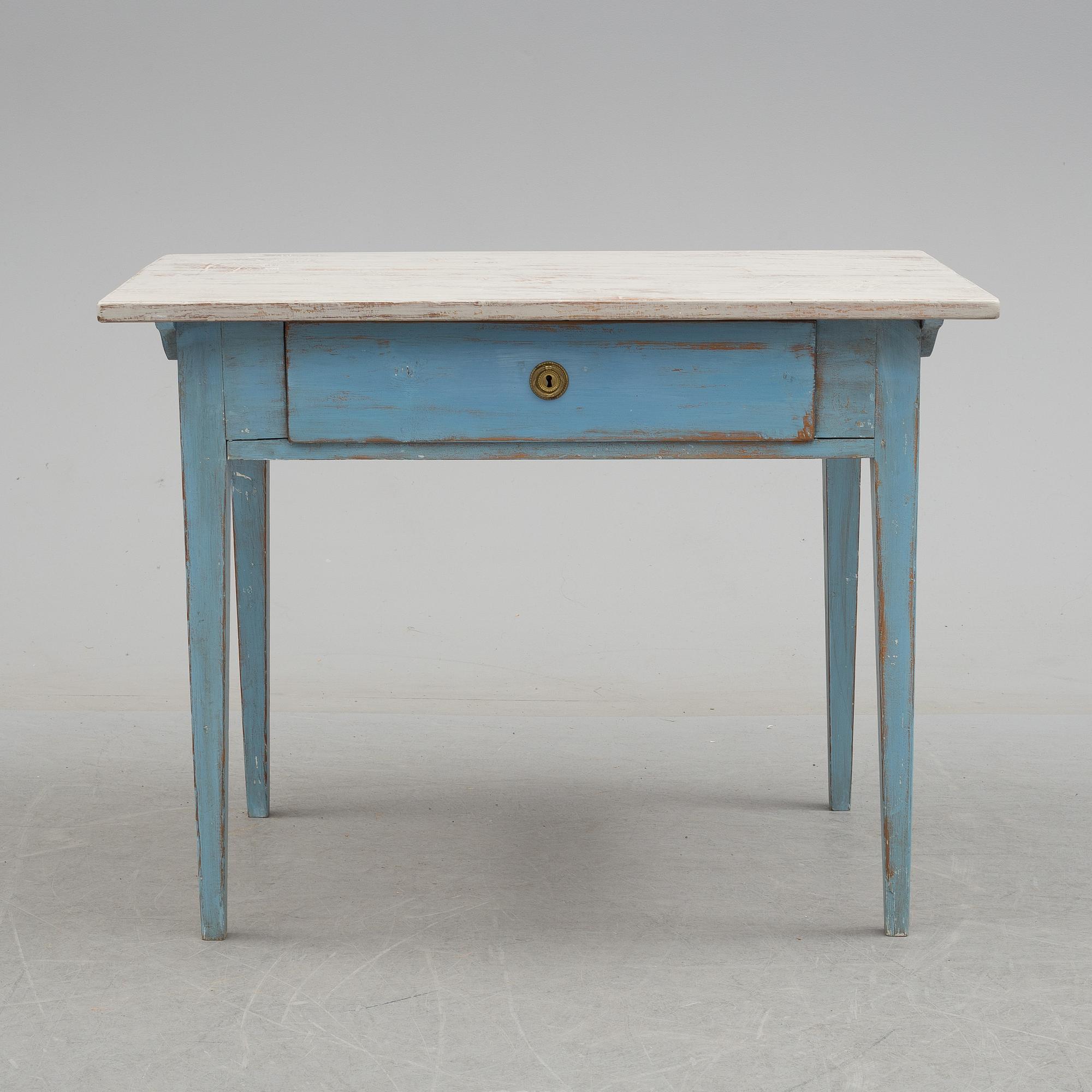 a table/desk from around 1900.