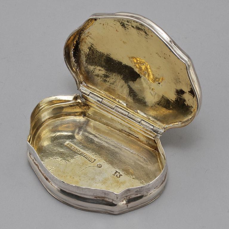 DOSA, silver, Arvid Vernström, Eksjö, 1815.