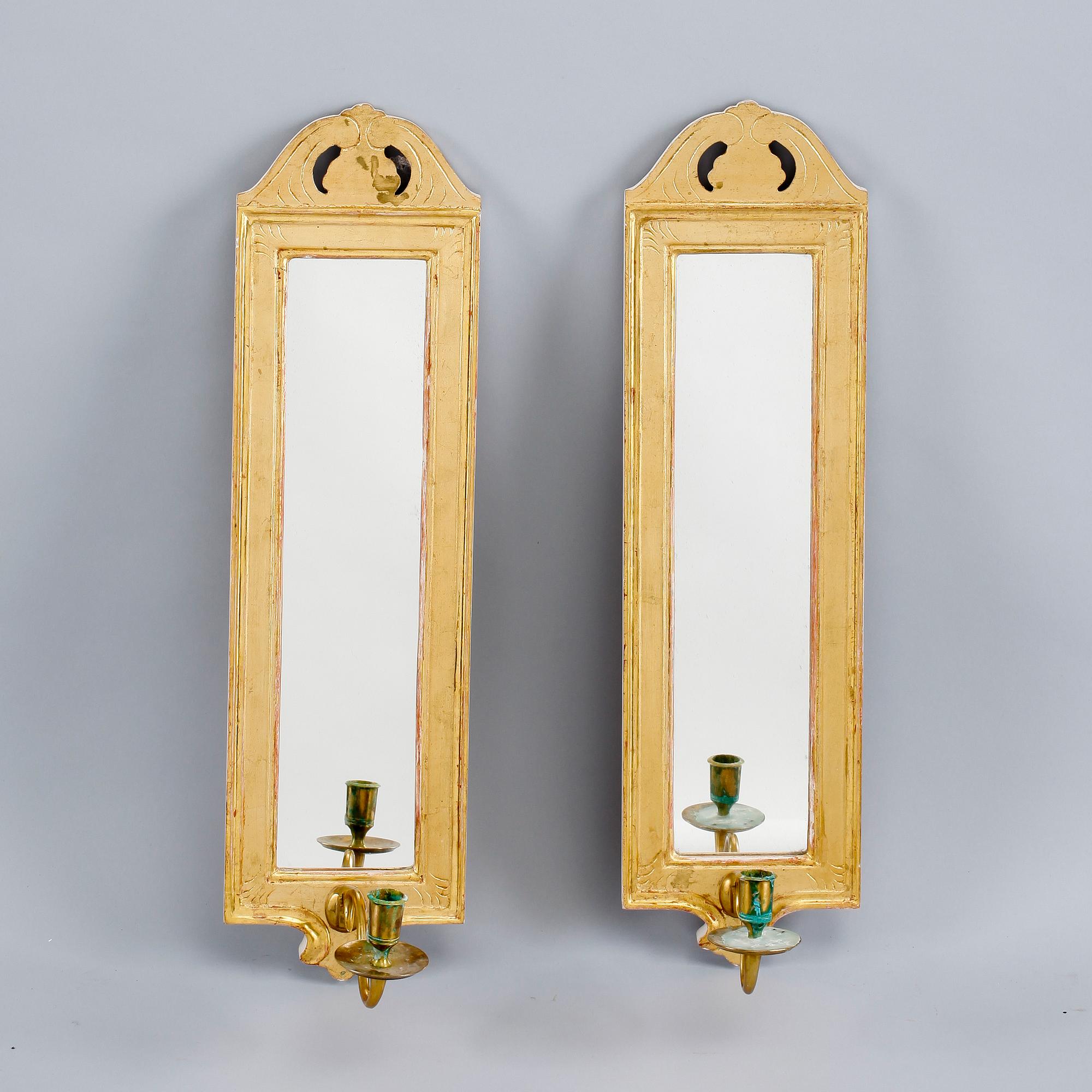 SPEGELLAMPETTER, ett par, "Regnaholm" ur IKEAs 1700-talsserie.