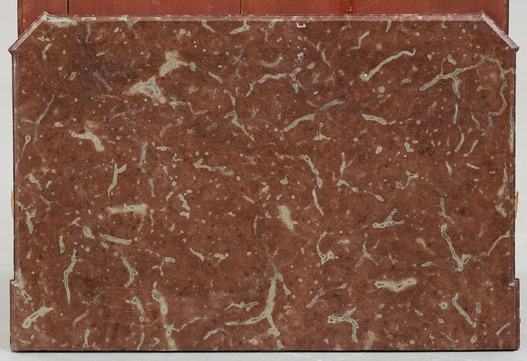 A Gustavian 18th century commode in the manner of Johan Wilhelm Metzmacher (master in Stockholm 1769-1783).