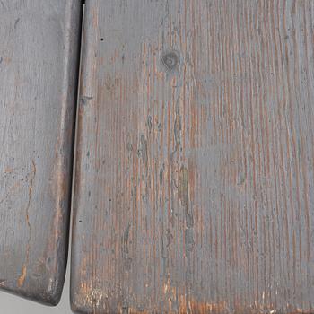 A gate leg table, Sweden, 18th century.