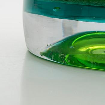 Oiva Toikka, "Pampula" malja / veistos, signeerattu Oiva Toikka Nuutajärvi Notsjö.