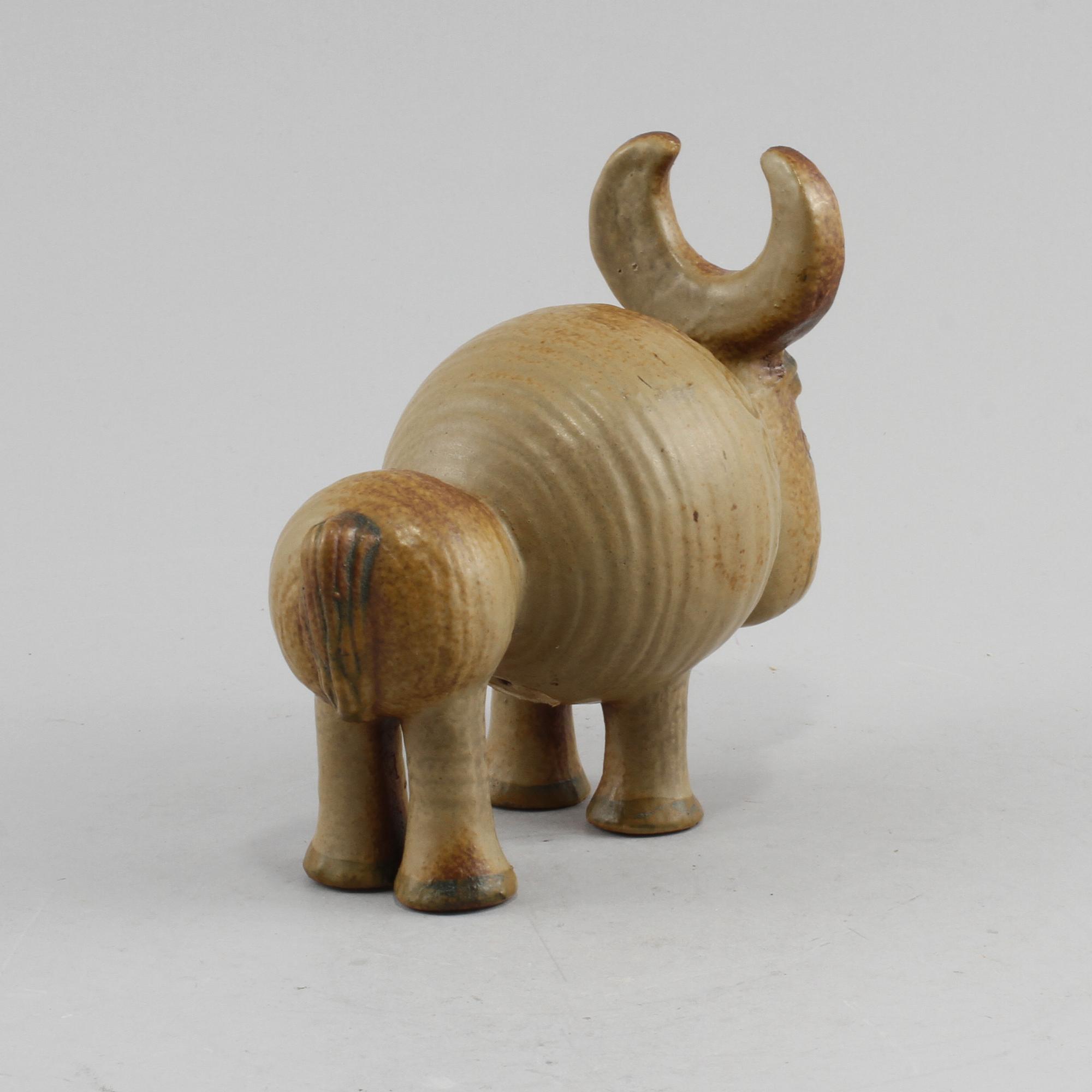 FIGURIN, stengods, Lisa Larsson, 1900-tal.