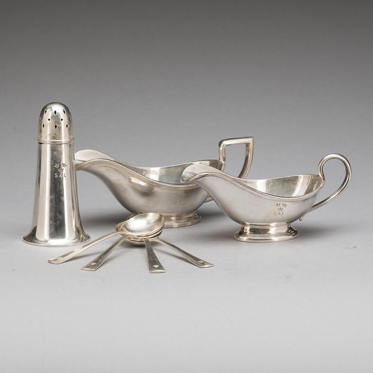 SERVISDELAR, 7 delar, Gense. "SAL". 1900-talets andra hälft.