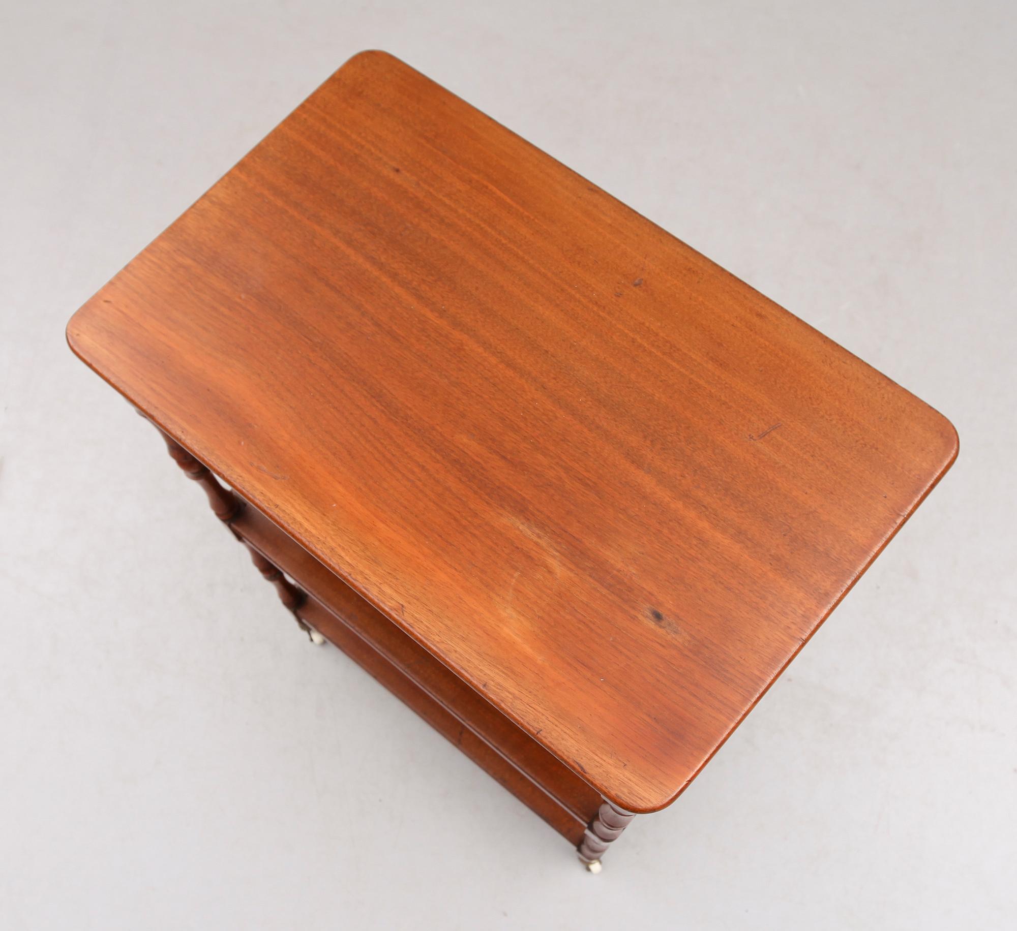 ETAGEBORD, 1800-talets andra hälft.