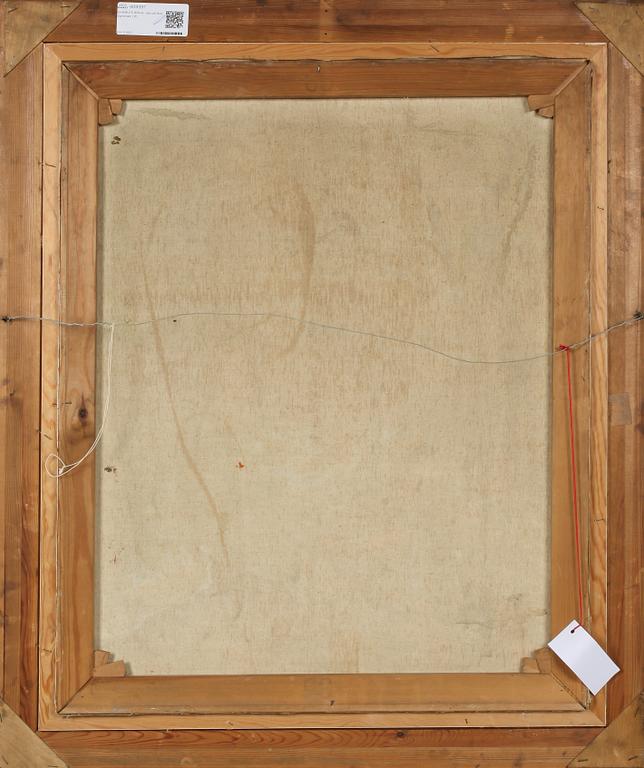 CHARLES ROKA, olja på duk, signerad.