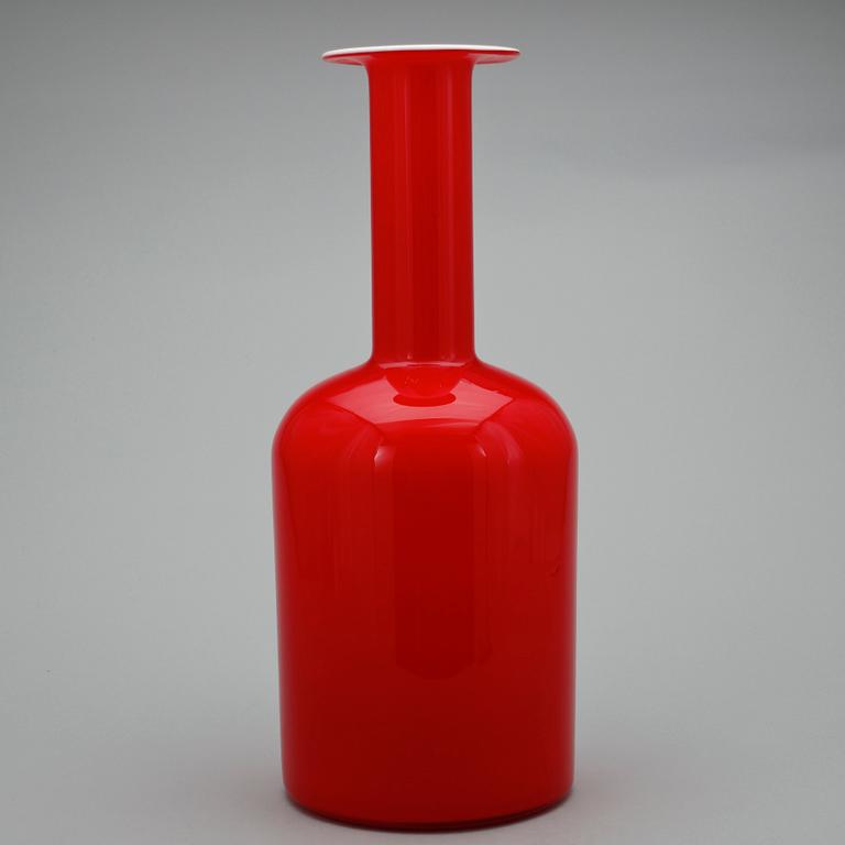 VAS, glas, Holmegaard, Danmark, 1900-talets mitt/andra hälft.