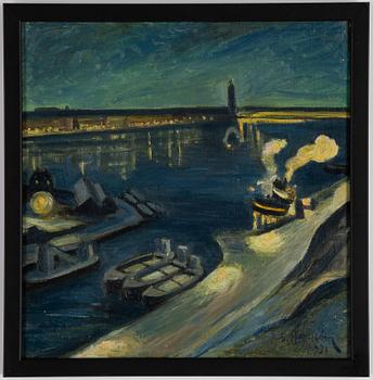 Emil Hagström, oil on canvas, signed and dated 1931.