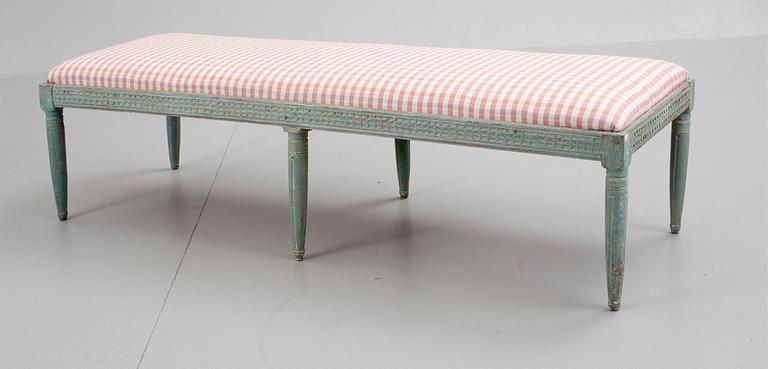 A late Gustavian bench.