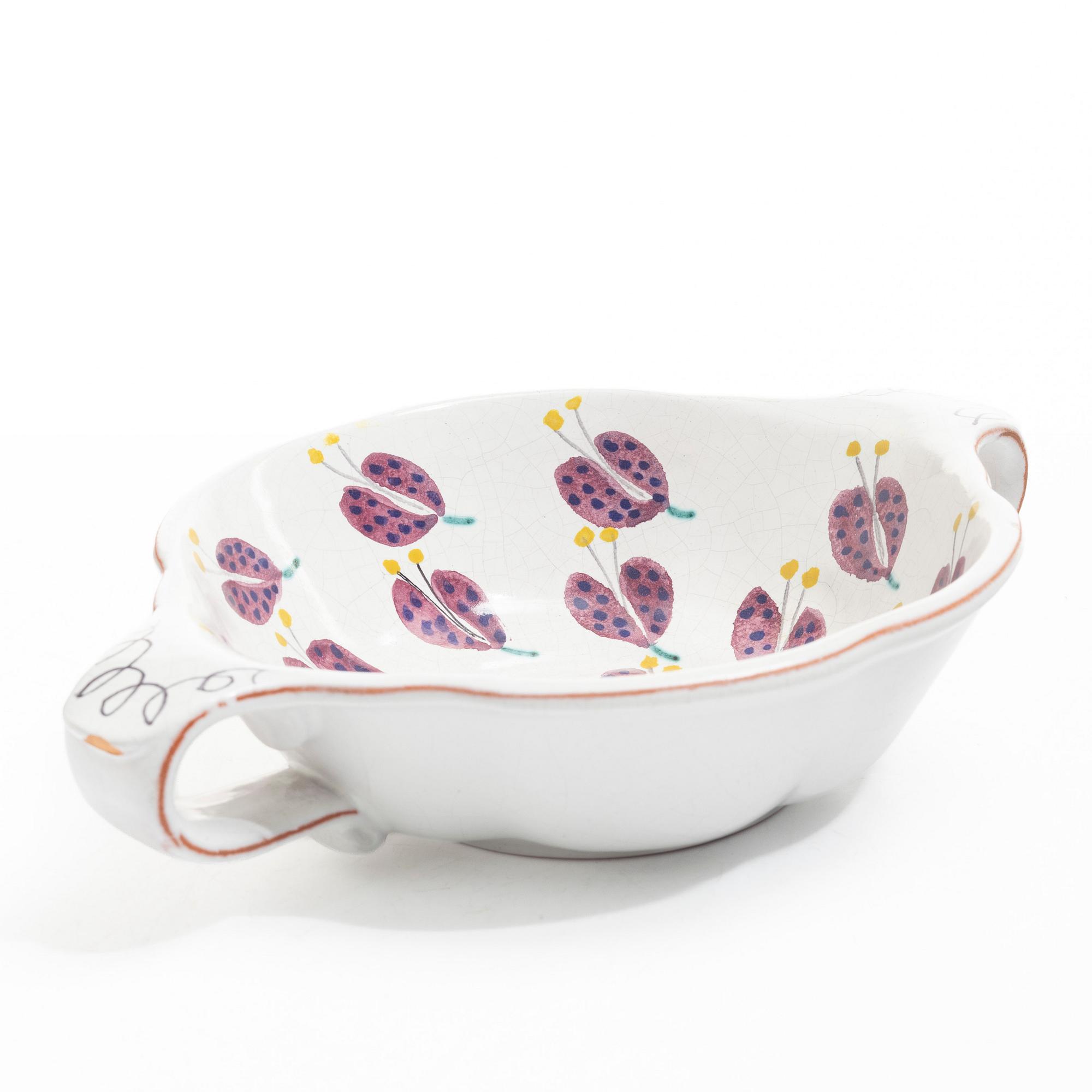 Stig Lindberg, Four faience service pieces, Gustavsberg Studio.