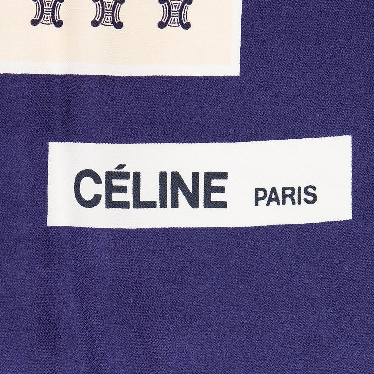 Céline, a belt and two scarves.