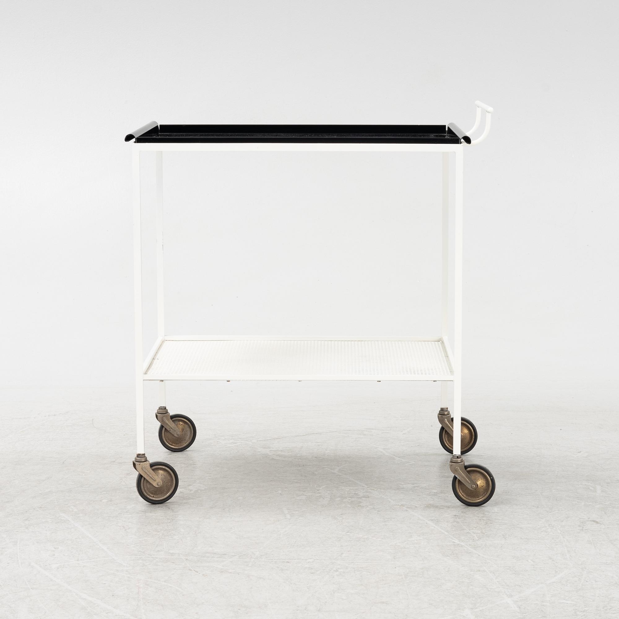 Mathieu Matégot, serveringsvagn/barvagn, 1960/70-tal.