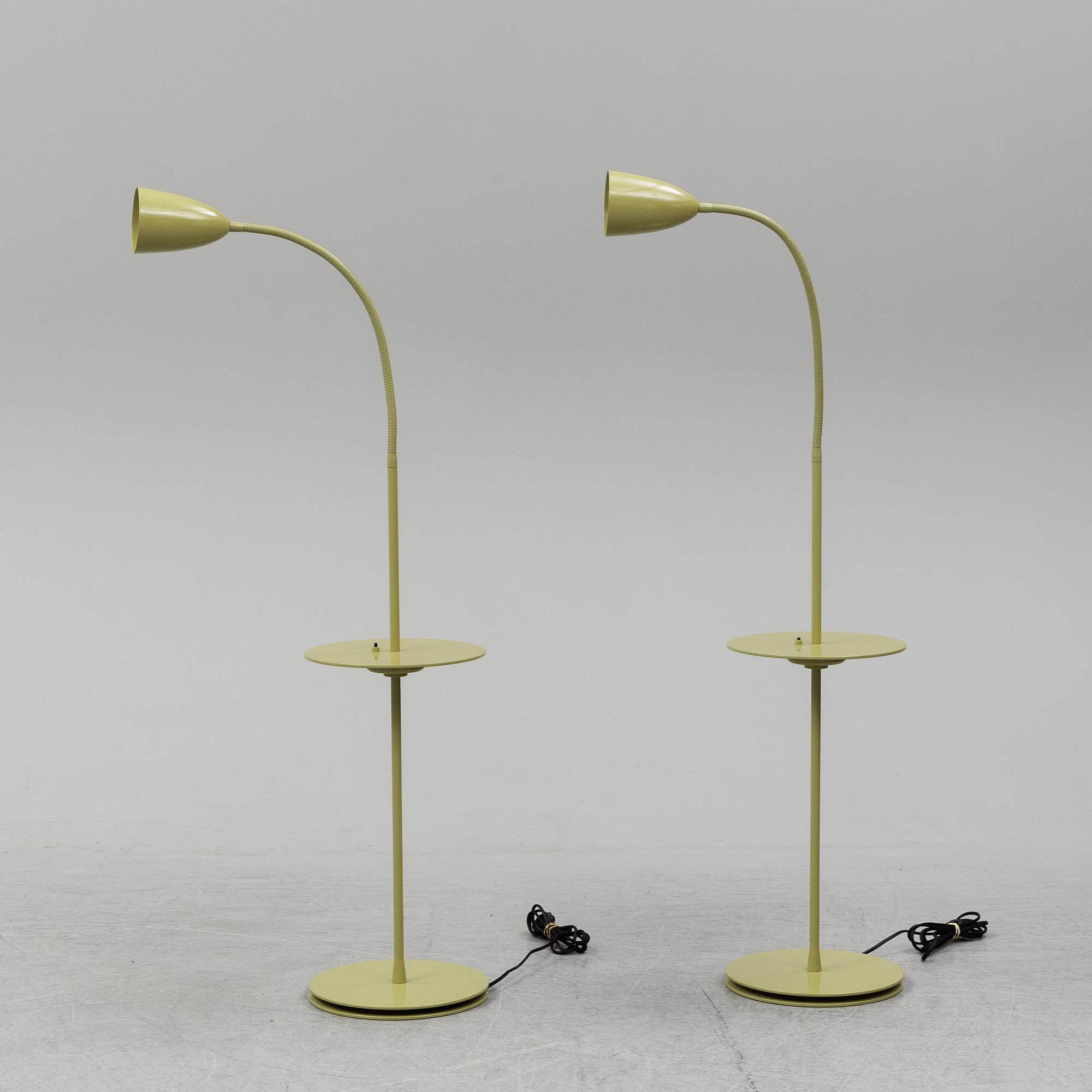 NICLAS HOFLIN, a pair of 'Arkipelag' floor lamps for Ruben 2005.