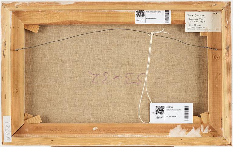 RUNE JANSSON, oil on canvas signed and dated 84.