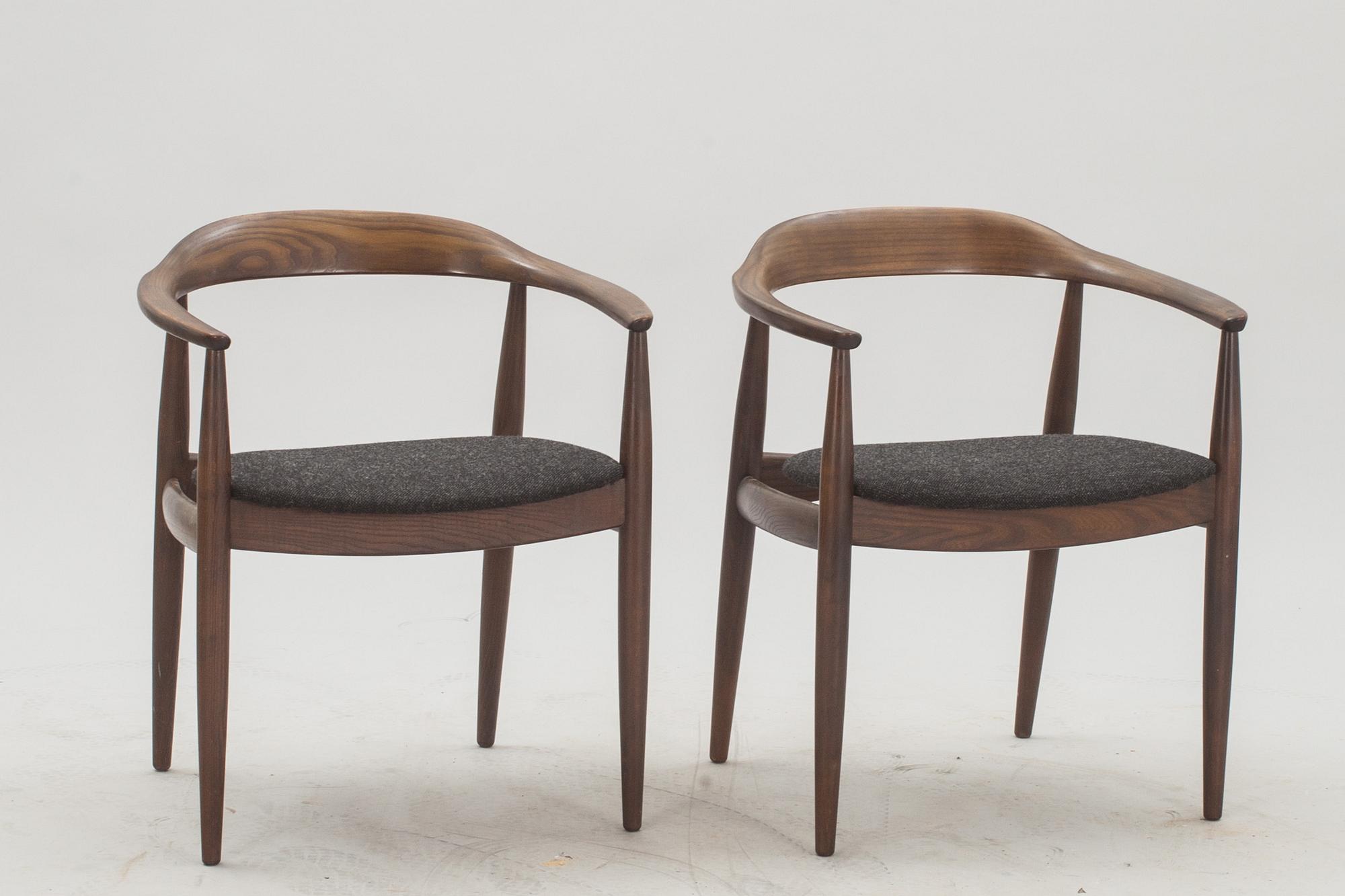 KARMSTOLAR, ett par, Niels Eilersen, 1960-tal.