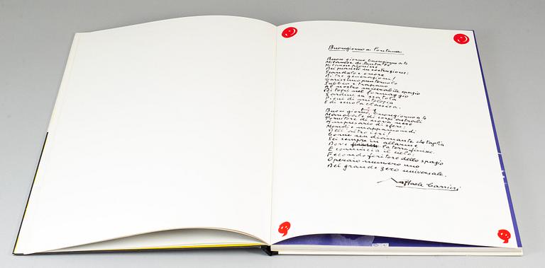 LUCIO FONTANA, book, "Manifiesto Blanco 1946 Spazialismo", 1966.