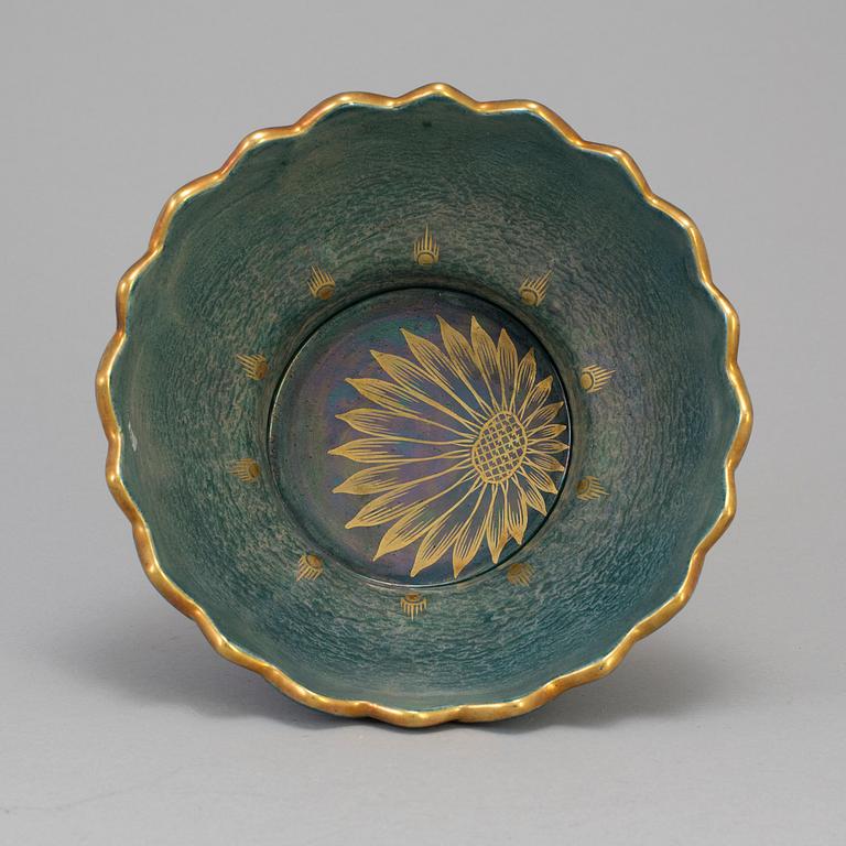 A bowl by Josef Ekberg for Gustavsberg, 1920´s or 1930´s.