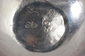 TUMLARE, silver, Samuel Nourin ( 1745-1762 ), Nyköping.