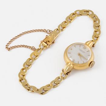 DAMARMBANDSUR, 18K guld, IWC, International Watch, total vikt 17 g.