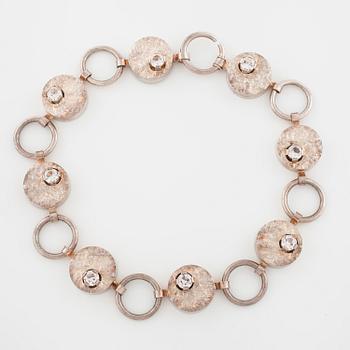 CESON, Göteborg, 1969, a faceted rock crystal necklace.
