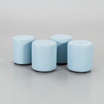FOUR JOHANSSONS DESIGN STOOLS.