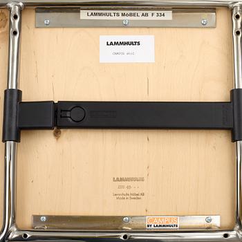 Johannes Foersom & Peter Hiort-Lorenzen, a set of eight 'Campus' chairs, Lammhults, after 1992.