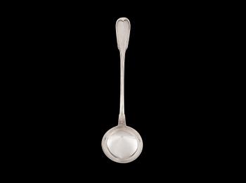 A FRENCH SOUP LADLE.