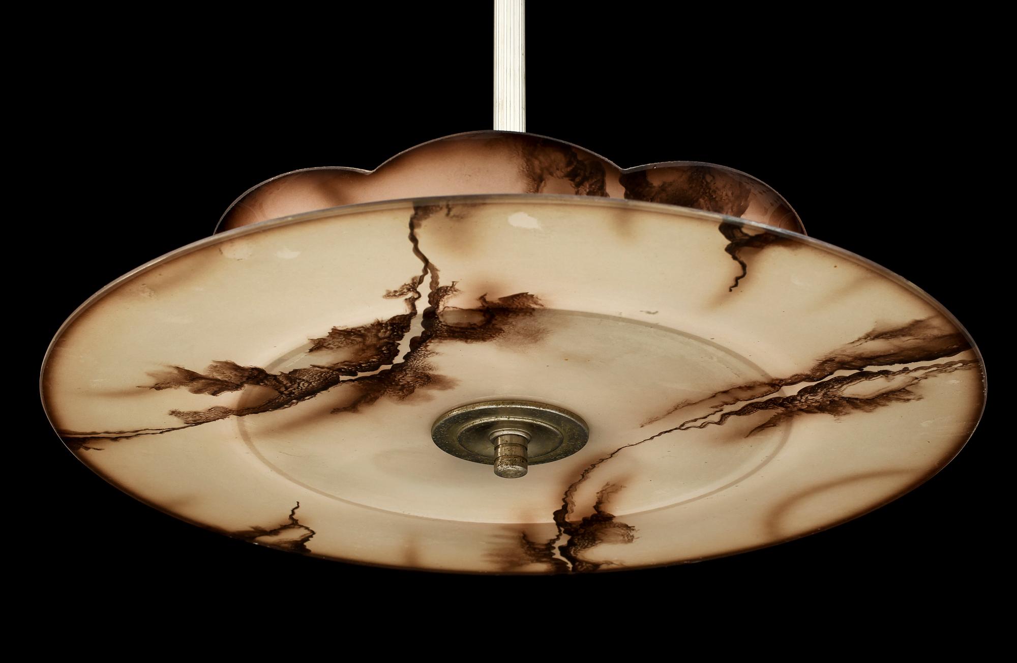 TAKLAMPA, Fåglavik, 1930-tal, h 60.