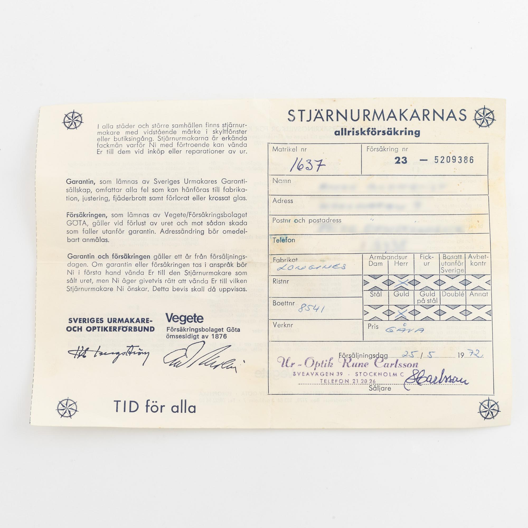 Longines, armbandsur, 34 mm.