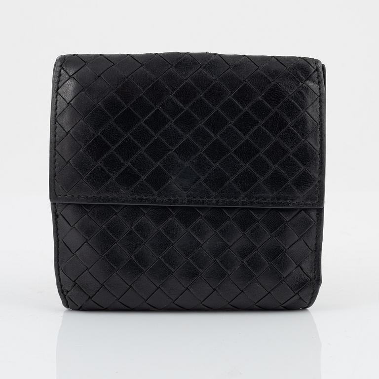 Bottega Veneta, a wallet and bracelet.