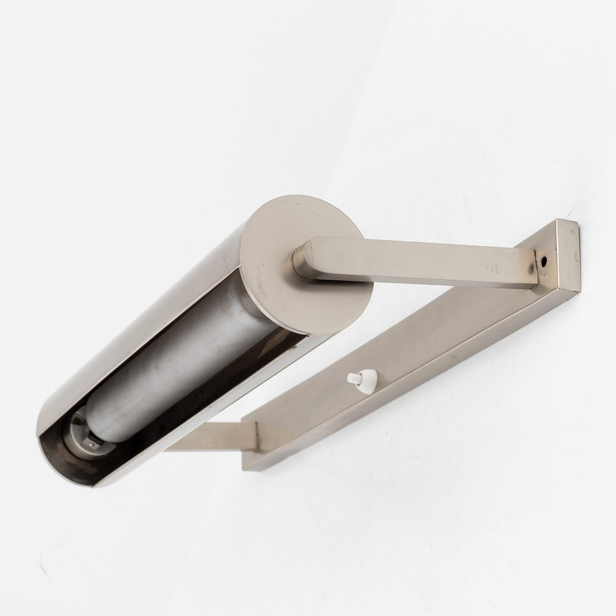 Vägglampa, funkis, 1930-tal.