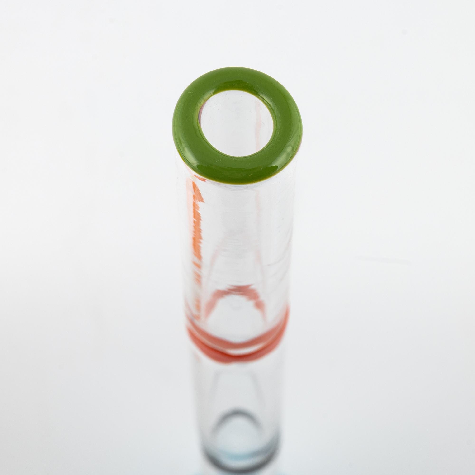 Matz Borgström, two unique glass sculptures, Transjö.