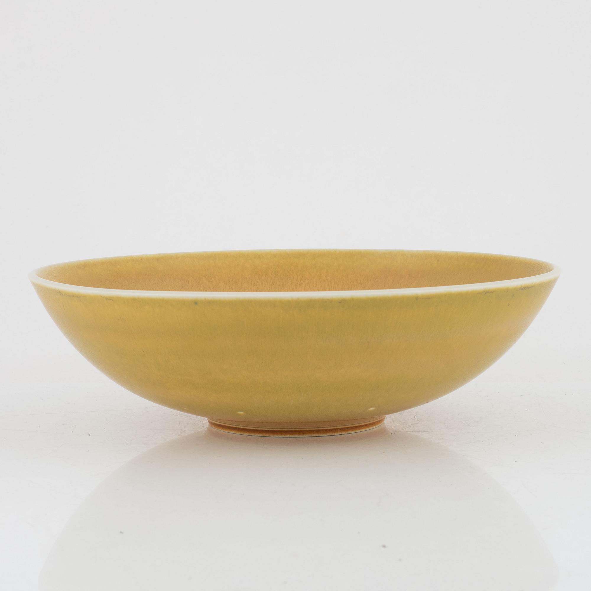Berndt Friberg, Berndt Friberg, a stoneware bowl, Gustavsbergs studio, Sweden.
