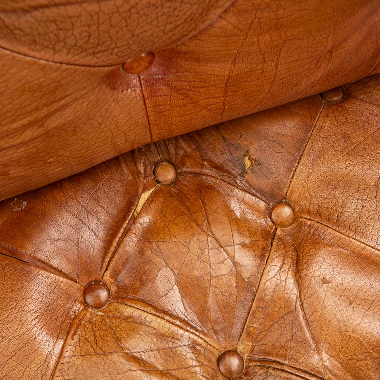 Ingemar Thillmark, armchairs, a pair, "Läckö", OPE Möbel. 1960s.