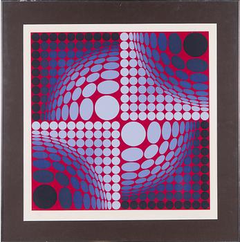 Victor Vasarely, Composition.