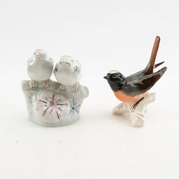 Figurines 18 pcs mostly Germany 20th century porcelain.