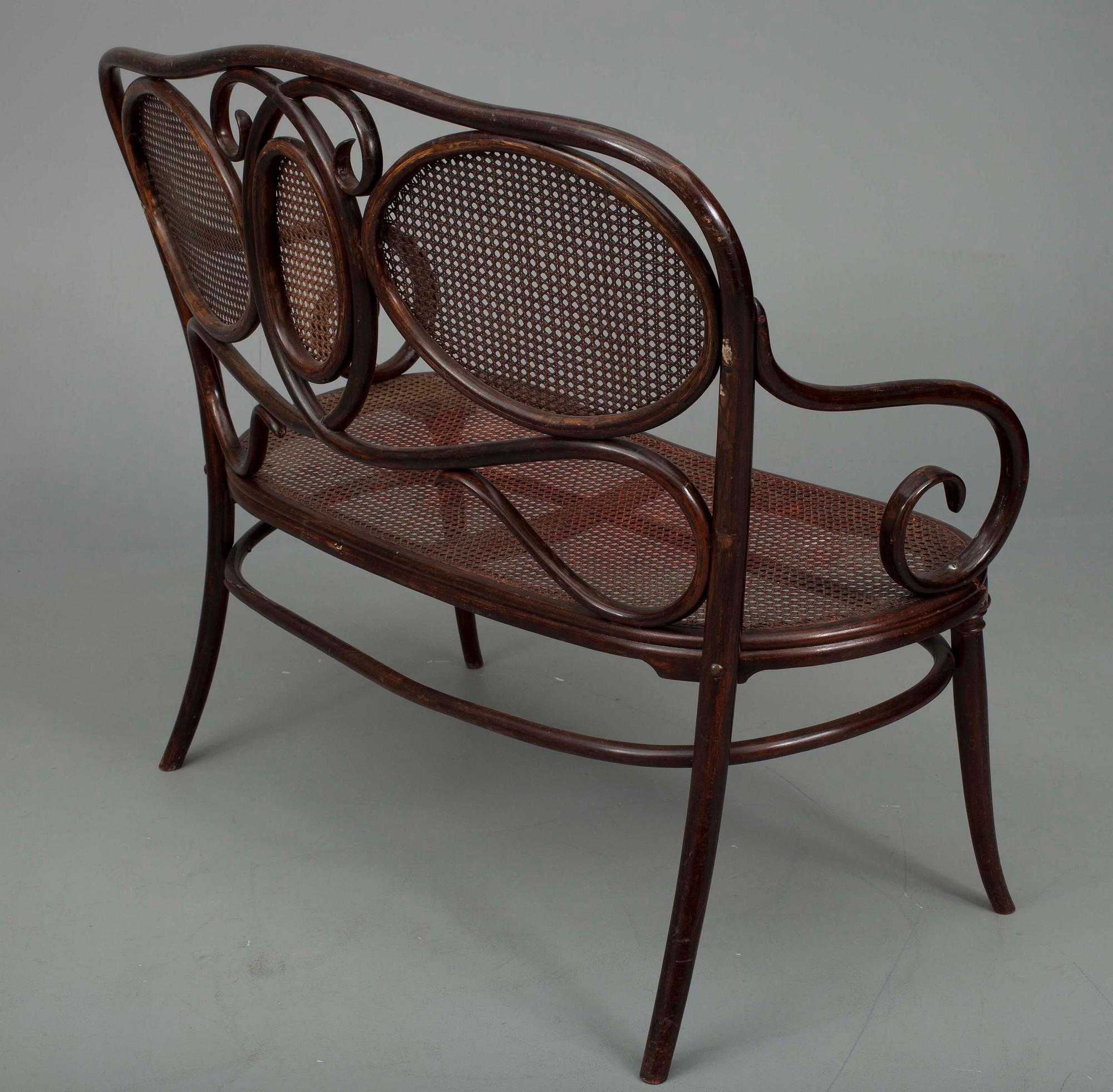 SOFFA, Jacob & Josef Kohn, sekelskiftet 1800/1900-tal.