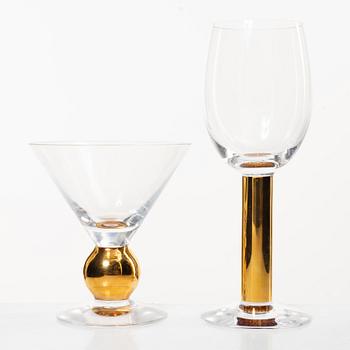 Gunnar Cyrén, glas, 14 st, "Nobel", Orrefors.